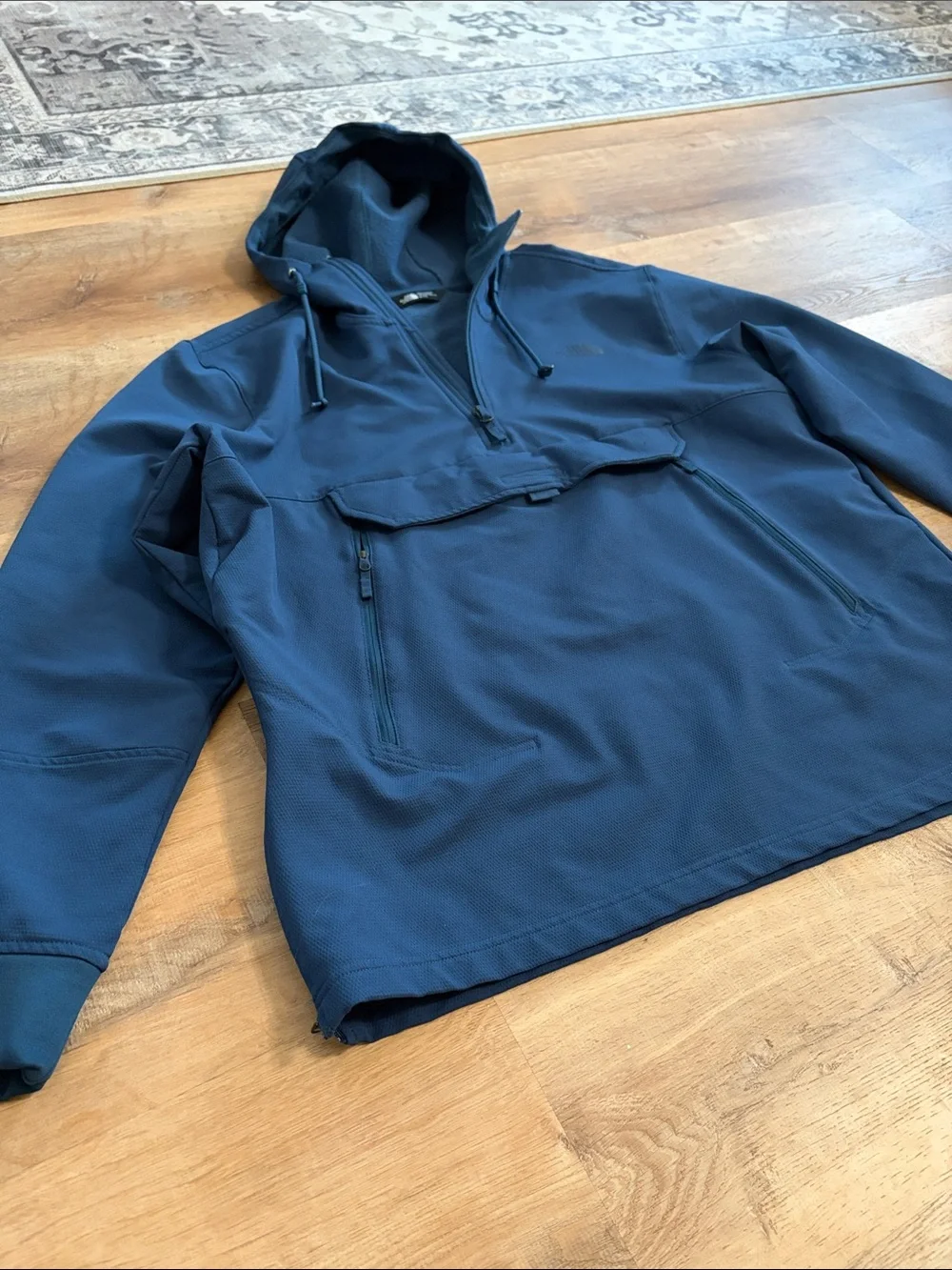 XL North Face Men’s Tekno Ridge 1/4-Zip Fleece Hoodie Jacket Pullover
